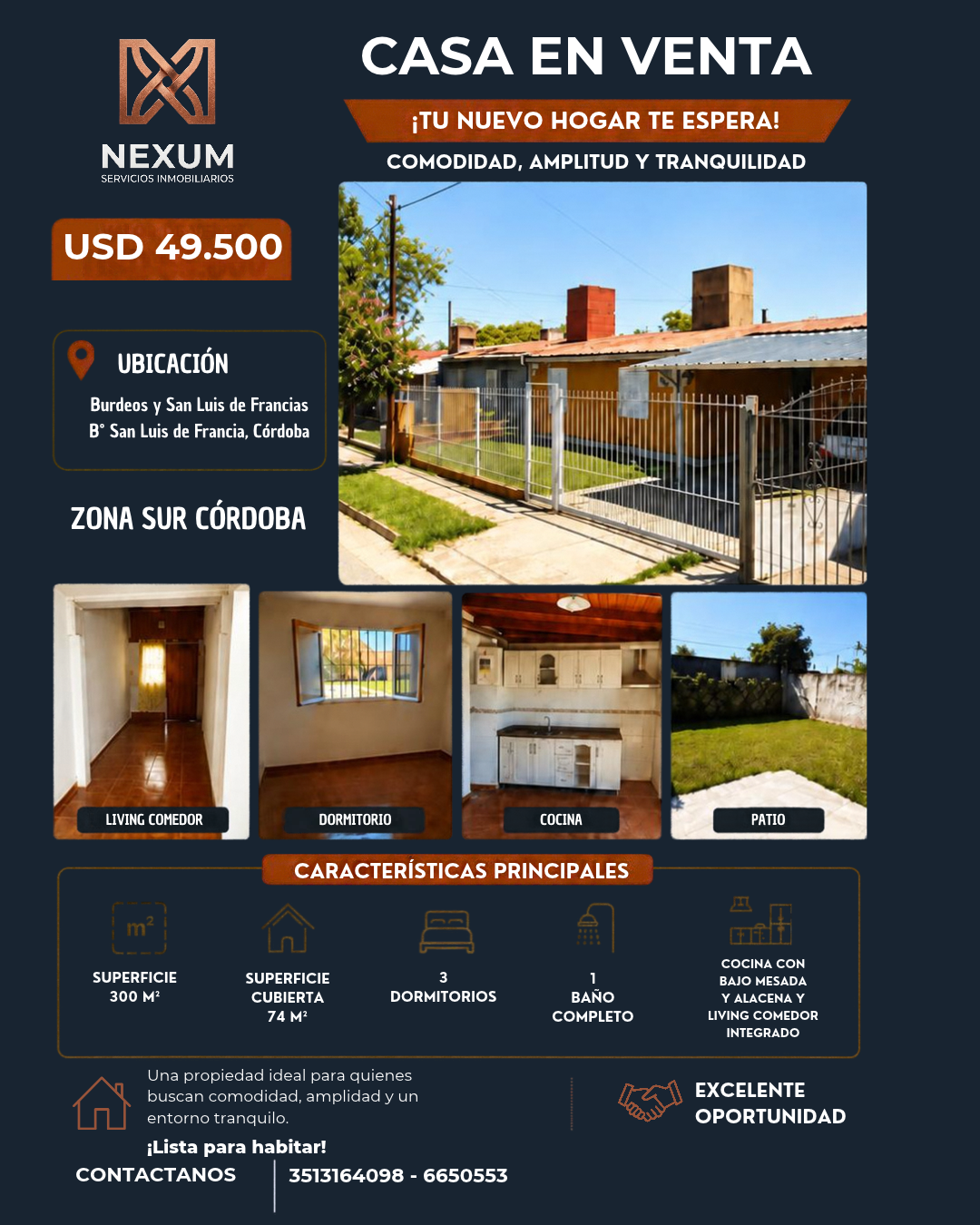 🏡 CASA EN VENTA – ZONA SUR DE CÓRDOBA - Imagen 1